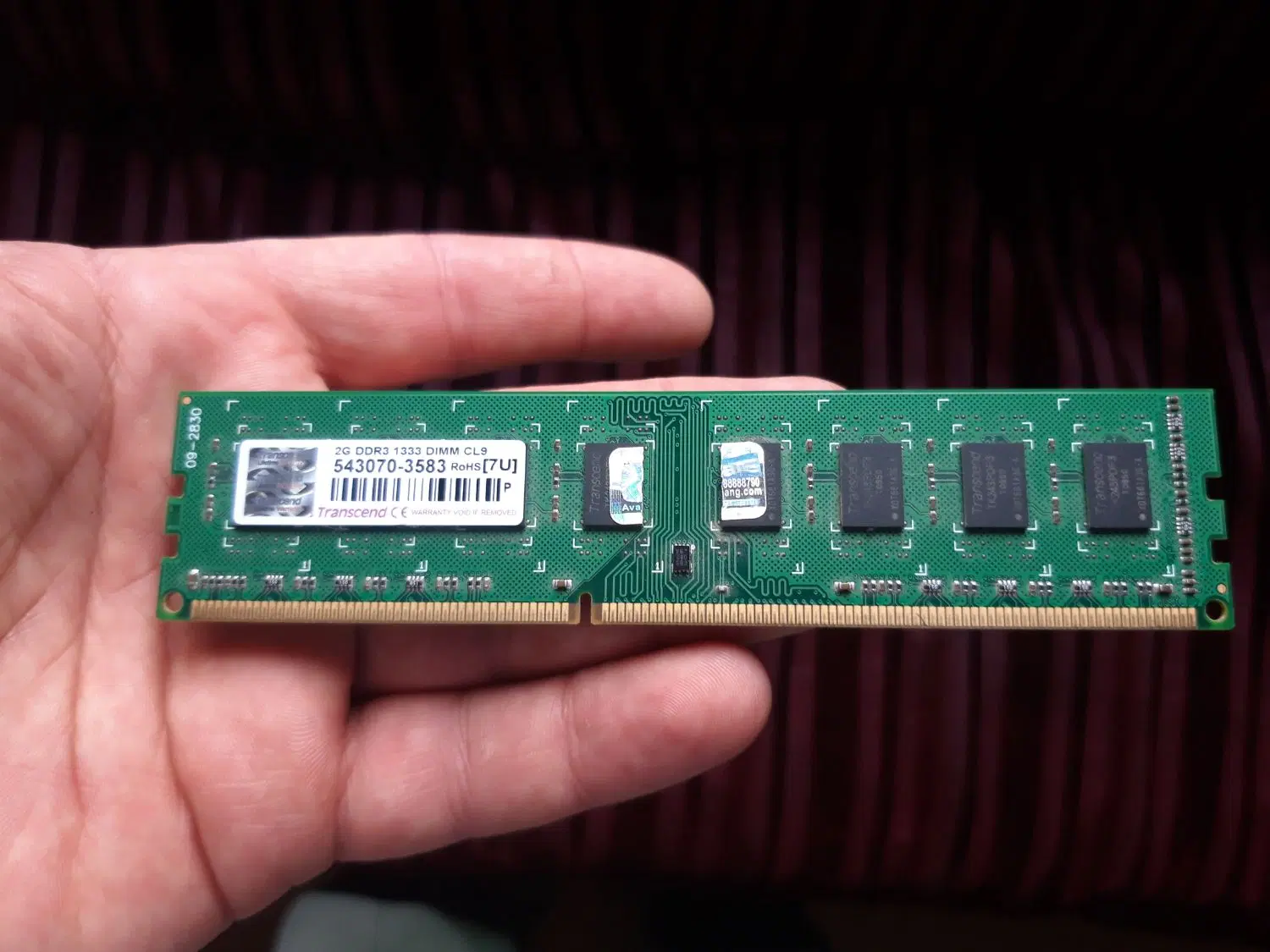 رم ۲گیگ ddr3|قطعات و لوازم جانبی رایانه|رامیان, |دیوار