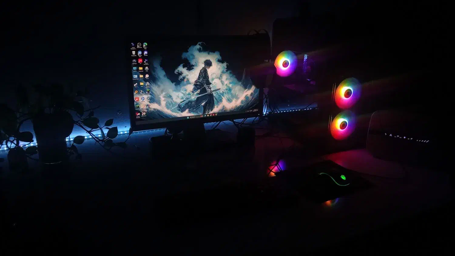 سیستم گیمینگ با مانیتور|رایانه رومیزی|تنکابن, |دیوار