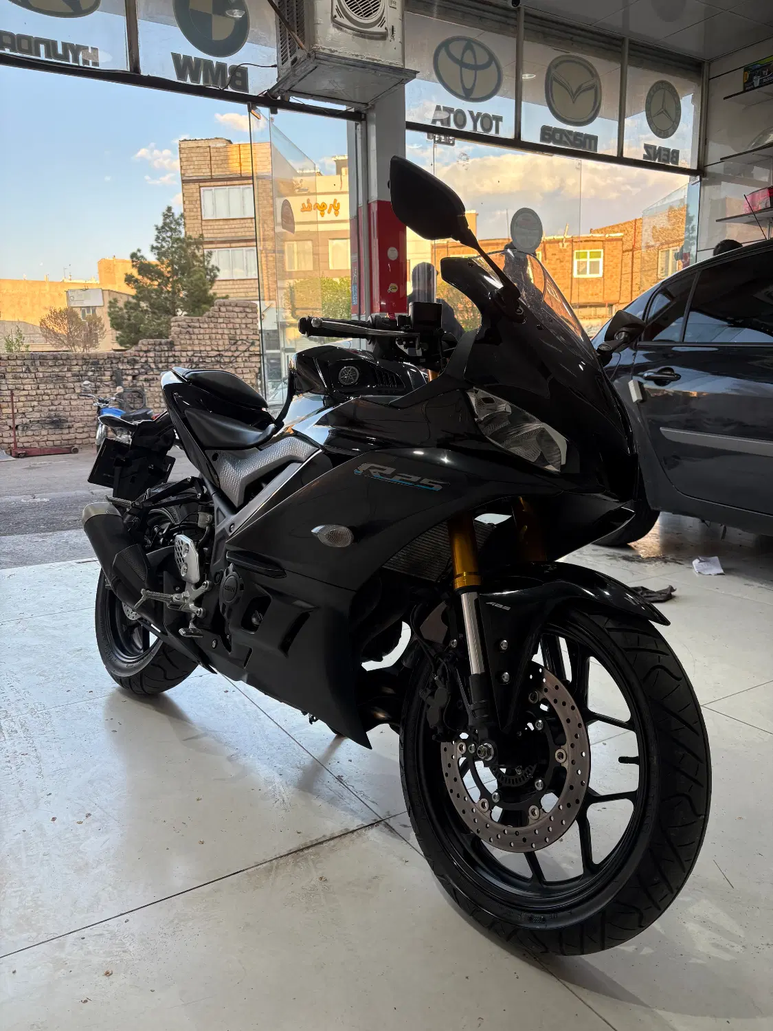 R 25 yamaha|موتورسیکلت|تهران, قیطریه|دیوار