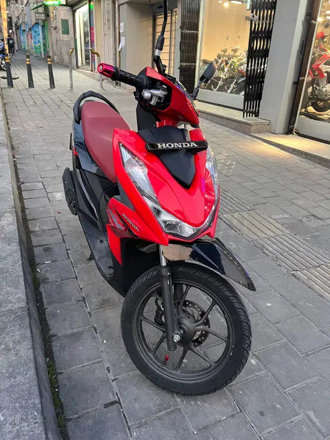 Honda beat 110 قرمز|موتورسیکلت|تهران, هفت حوض|دیوار