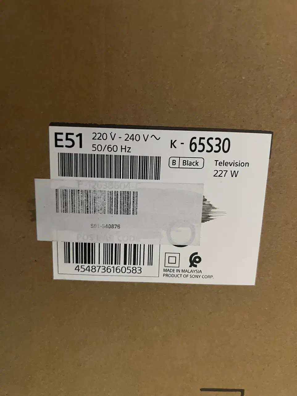 سونی 65 مدل S30|تلویزیون و پروژکتور|تهران, آذربایجان|دیوار