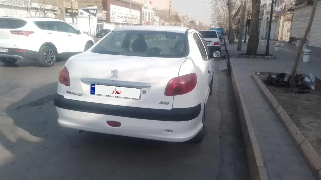 206v1تیوفایو|خودرو سواری و وانت|مشهد, موسوی قوچانی|دیوار