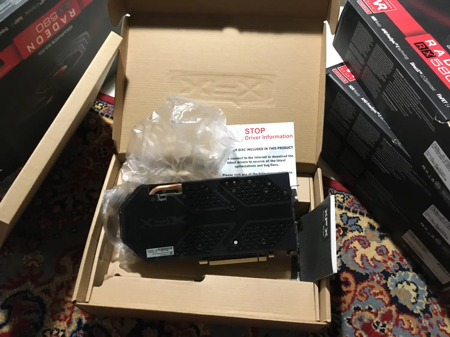 RX 580 GTS|قطعات و لوازم جانبی رایانه|بندر امام خمینی, |دیوار