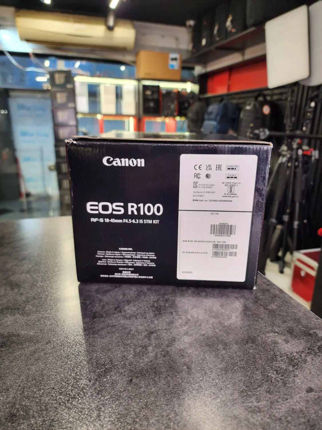 Canon R100 kit 18/45 stm|دوربین عکاسی و فیلمبرداری|تهران, شیخ هادی|دیوار
