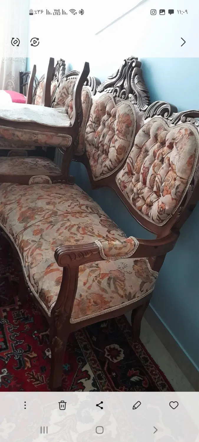 مبل|مبلمان خانگی و میز عسلی|سهند, |دیوار