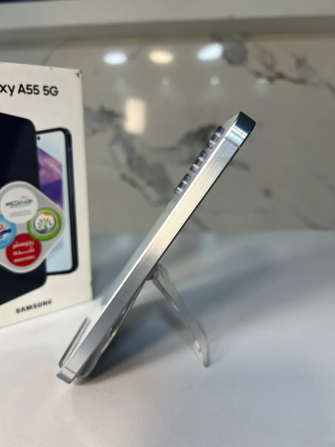 Samsung A55 Ice blue|موبایل|کرج, گوهردشت|دیوار