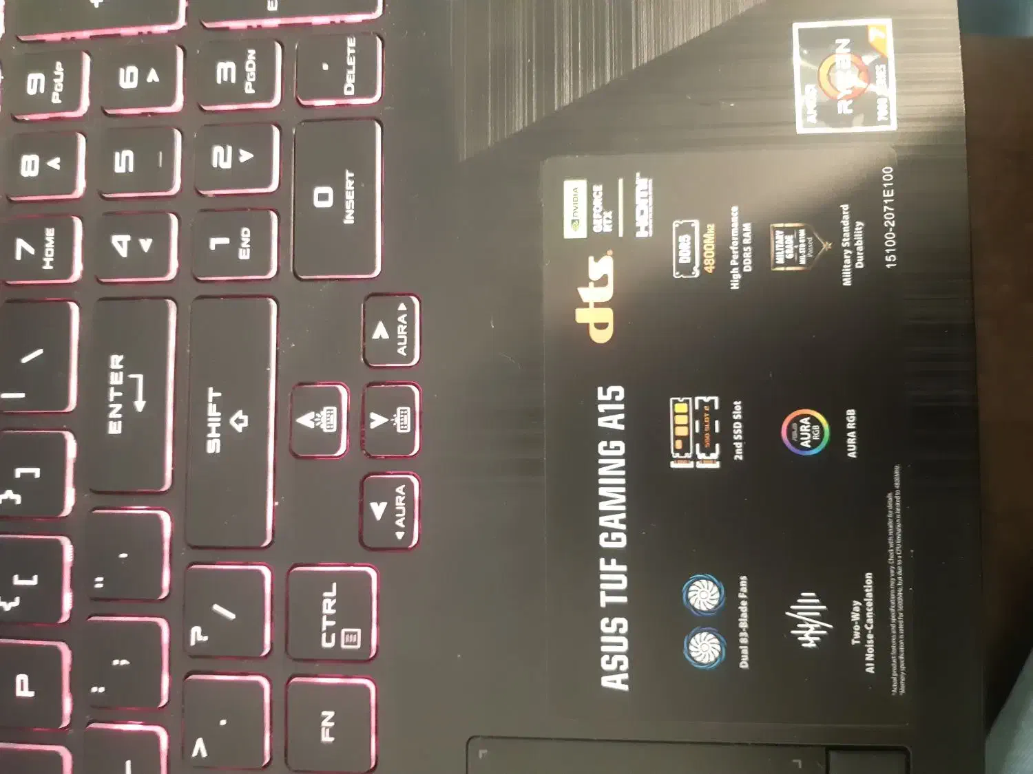asus tuf gaming a15|رایانه همراه|تهران, هاشمی|دیوار
