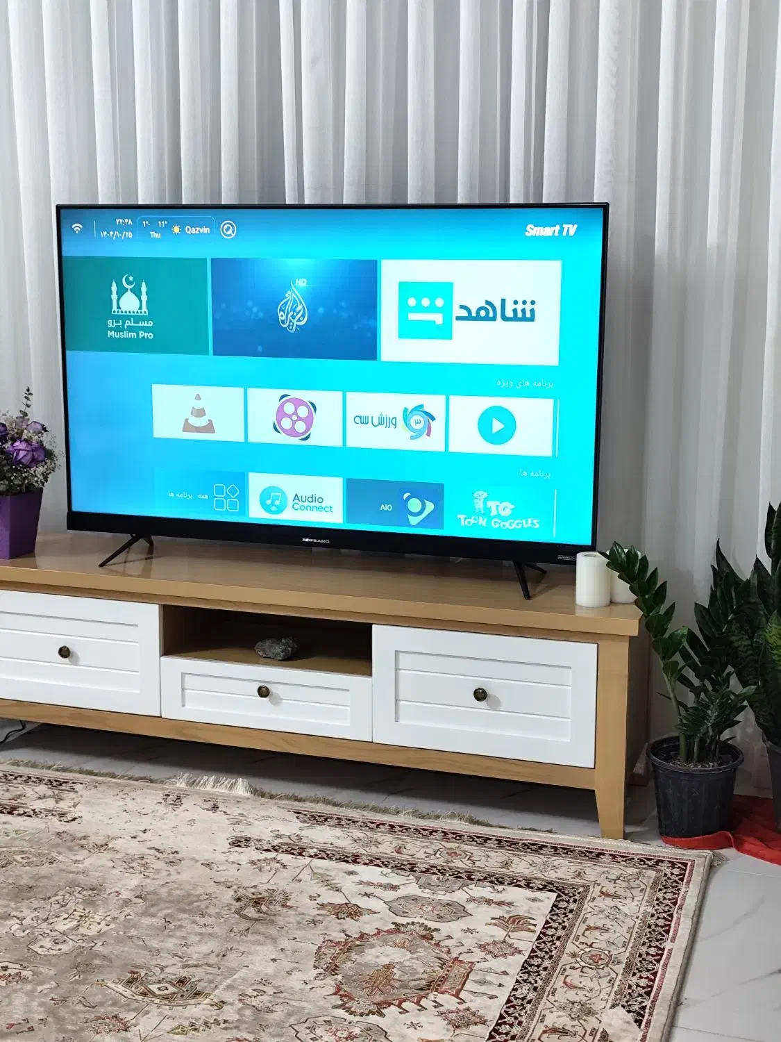 تلویزیون سوپرانو ۵۵ نو نو حتما توضیحات بخونید|تلویزیون و پروژکتور|الوند, |دیوار