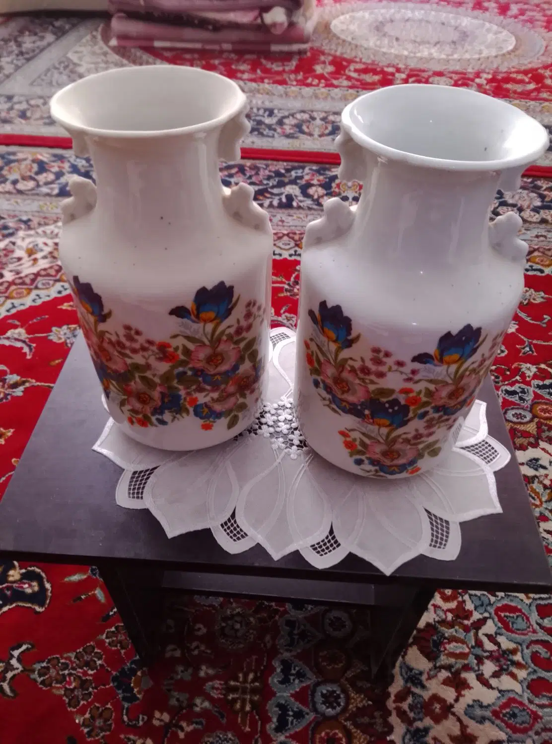 گلدان چینی|صنایع دستی و سایر لوازم تزئینی|فلاورجان, |دیوار