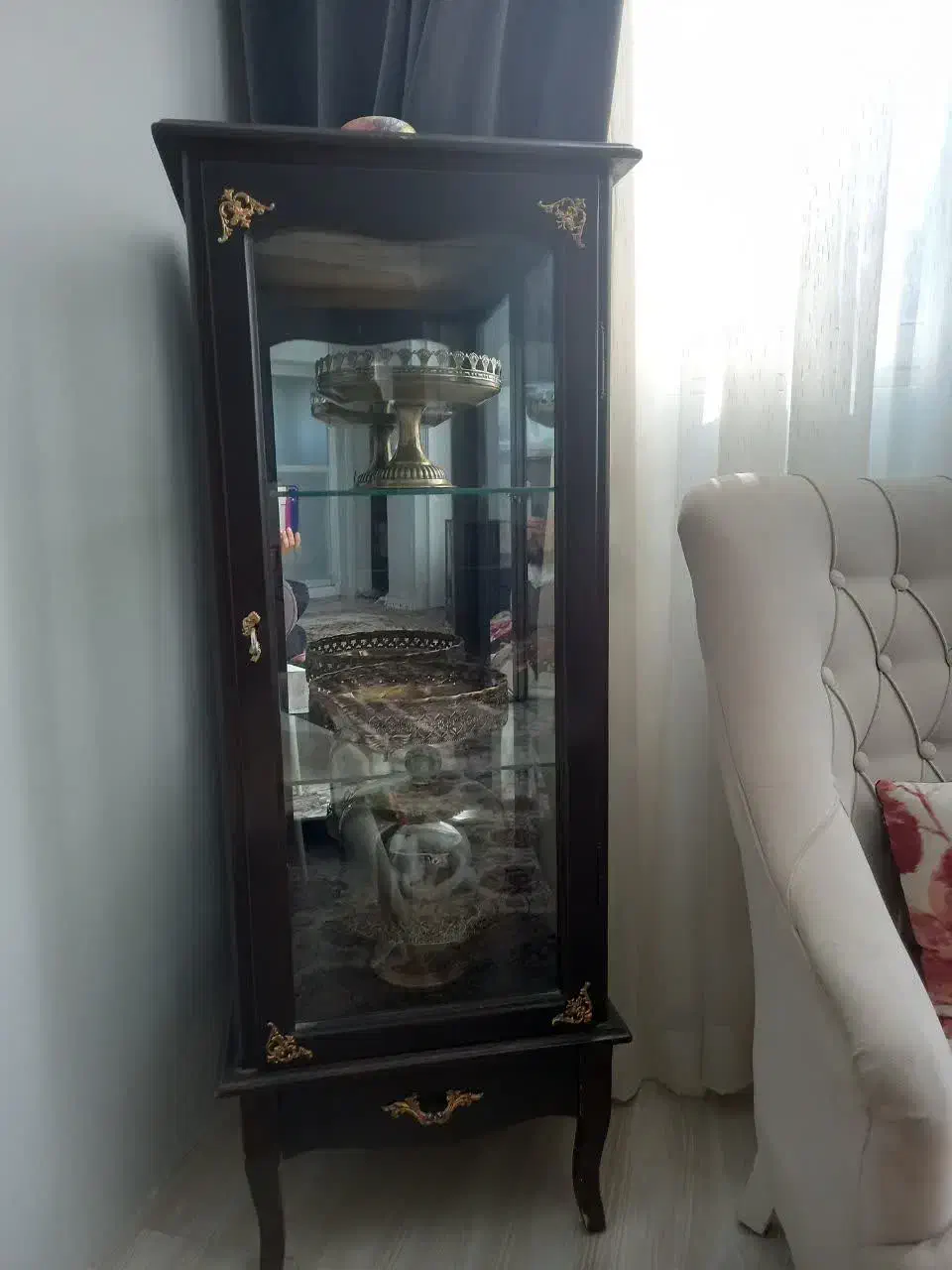 گنجه چوبی|بوفه، ویترین، کنسول|مشهد, شهرک ابوذر|دیوار