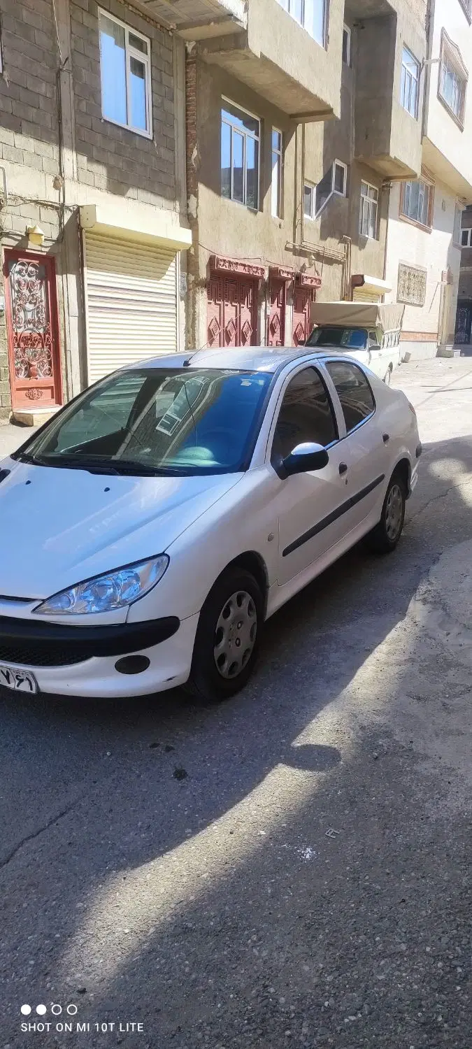 206 v8 مدل 95|خودرو سواری و وانت|سقز, |دیوار