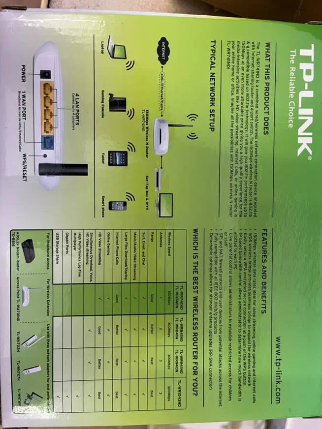 روتر TP-Link|مودم و تجهیزات شبکه|نجف‌آباد, کشاورز|دیوار