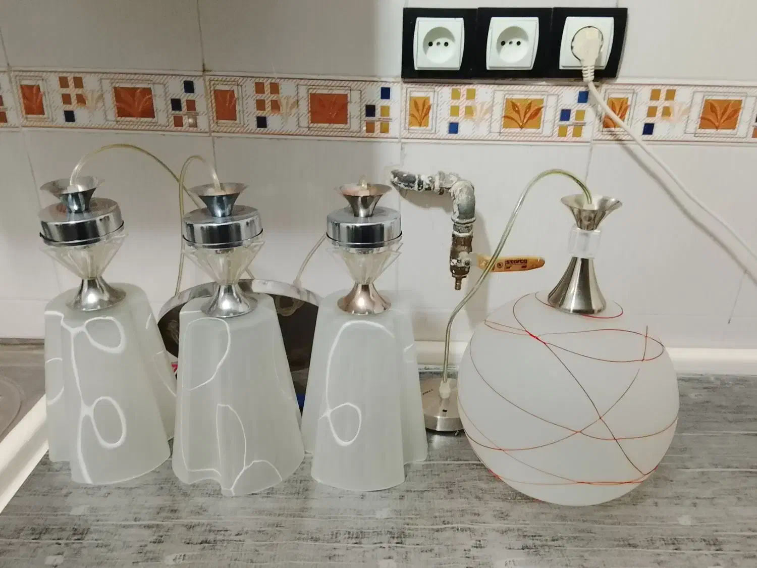 لوستر|لوستر و چراغ آویز|کرمانشاه, |دیوار