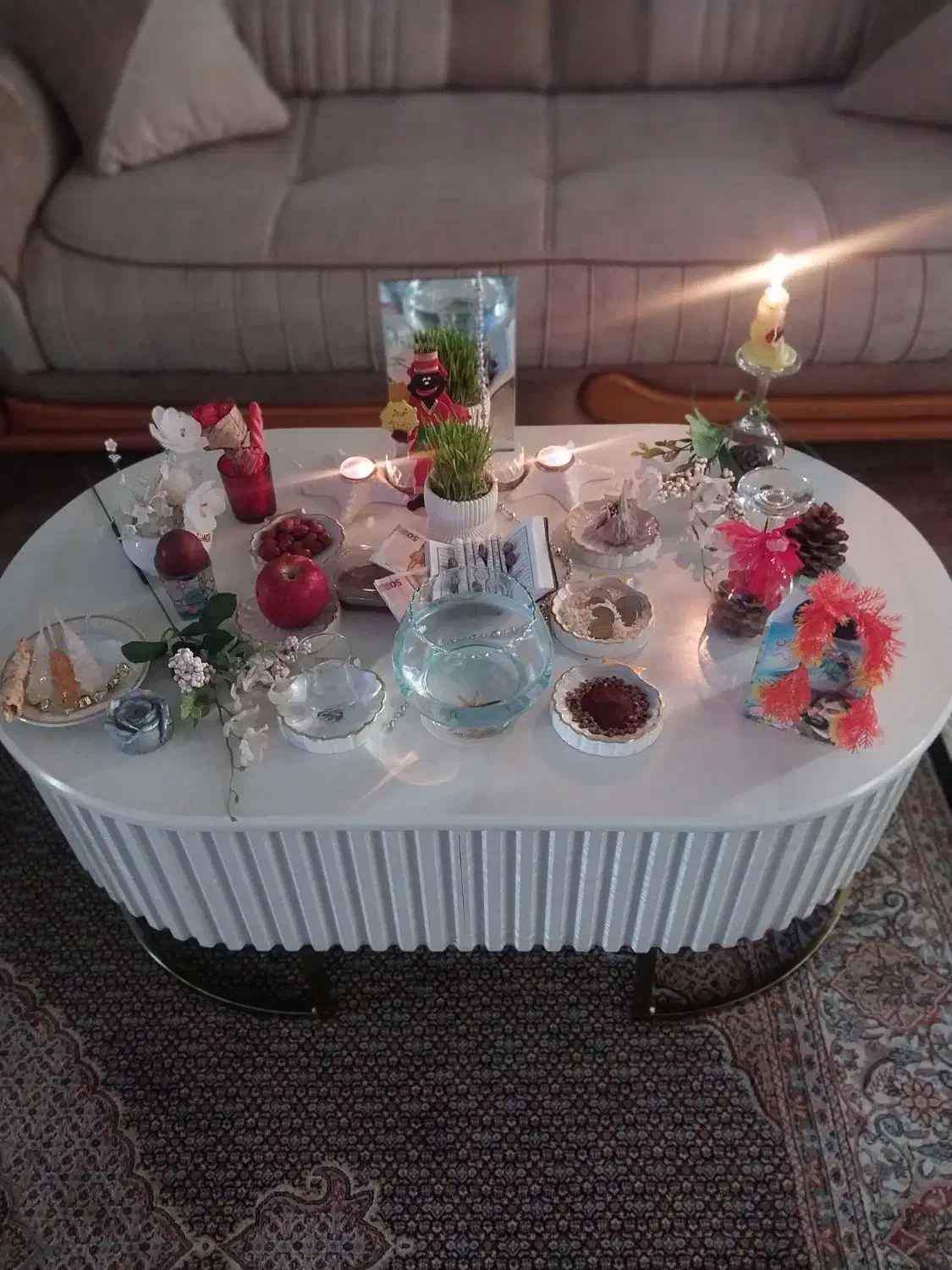 هفت سین|آینه|خوی, |دیوار