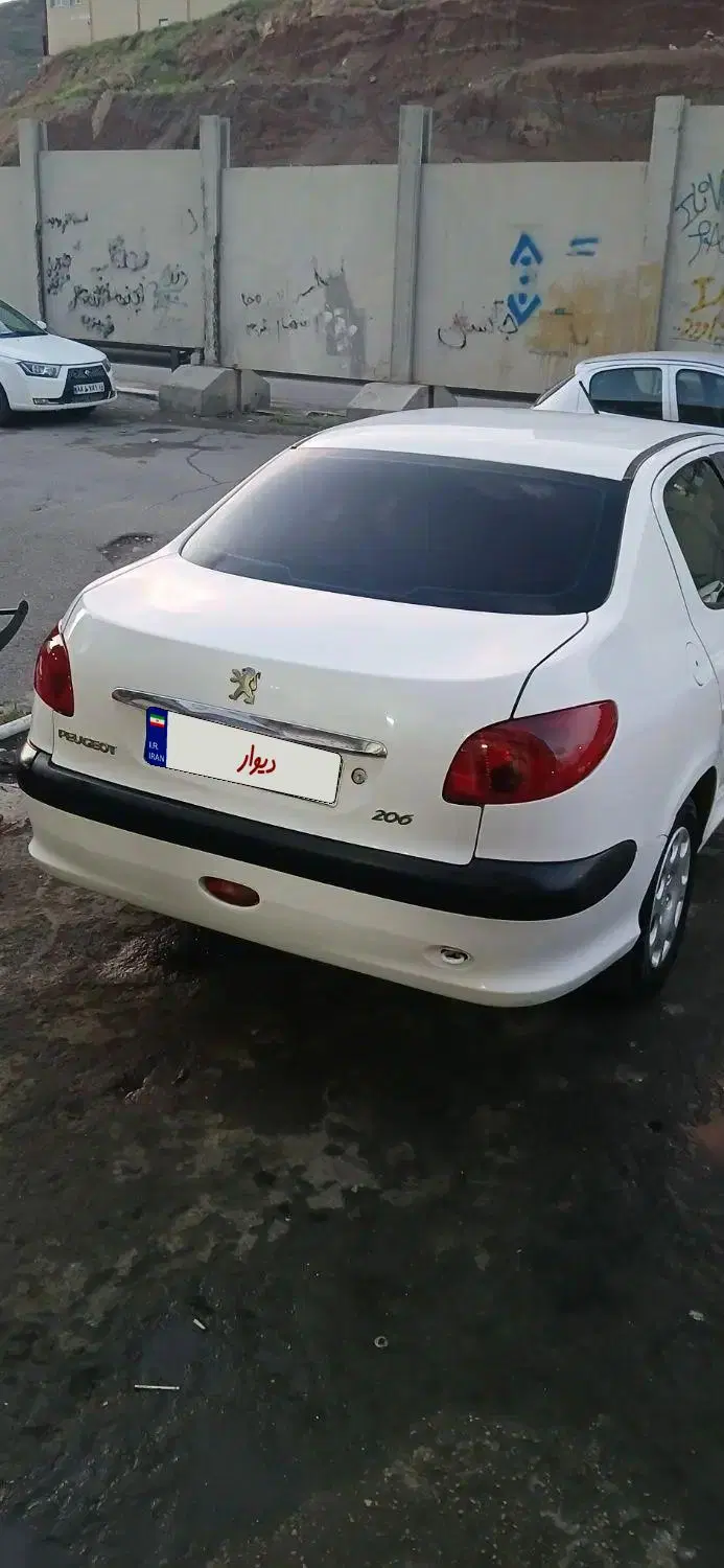 پژو 206 sd|خودرو سواری و وانت|تبریز, |دیوار