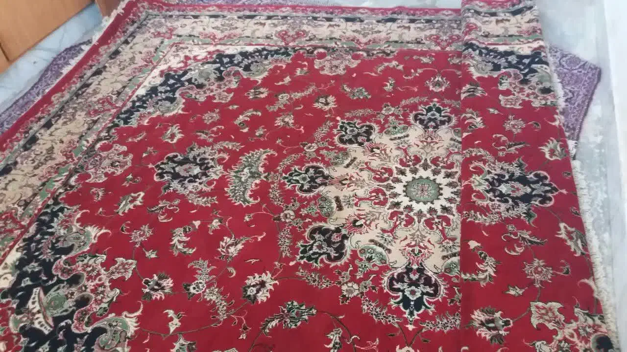 فرش 12متری|فرش|قائن, |دیوار