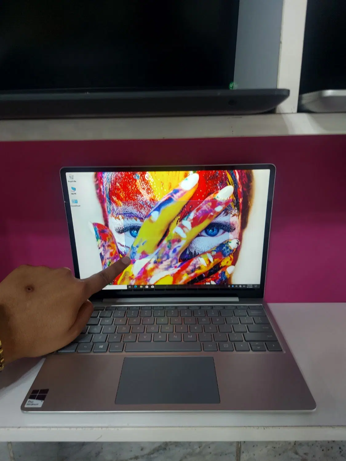 Surface Laptop i5 Gen10 SSD256 Touch 2K Display|رایانه همراه|کرج, گلشهر|دیوار