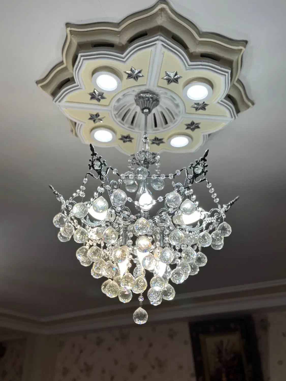 لوستر|لوستر و چراغ آویز|مراغه, |دیوار