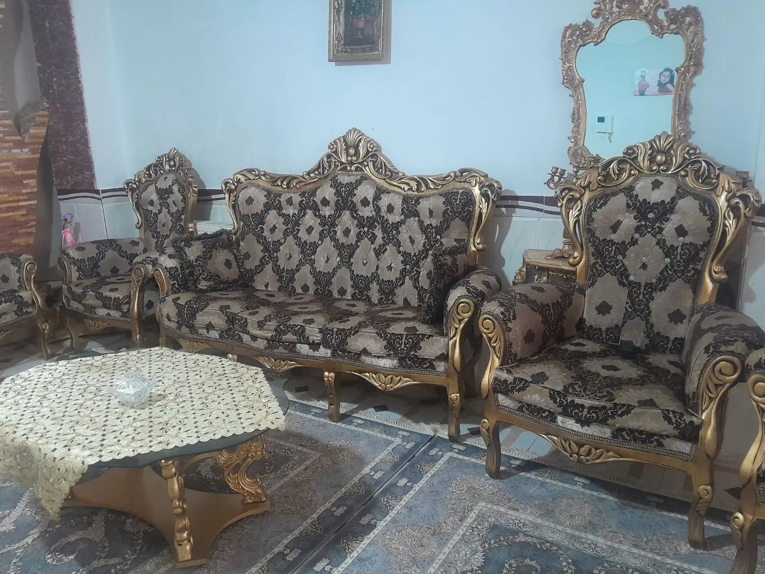 مبل|مبلمان خانگی و میز عسلی|الوند, |دیوار