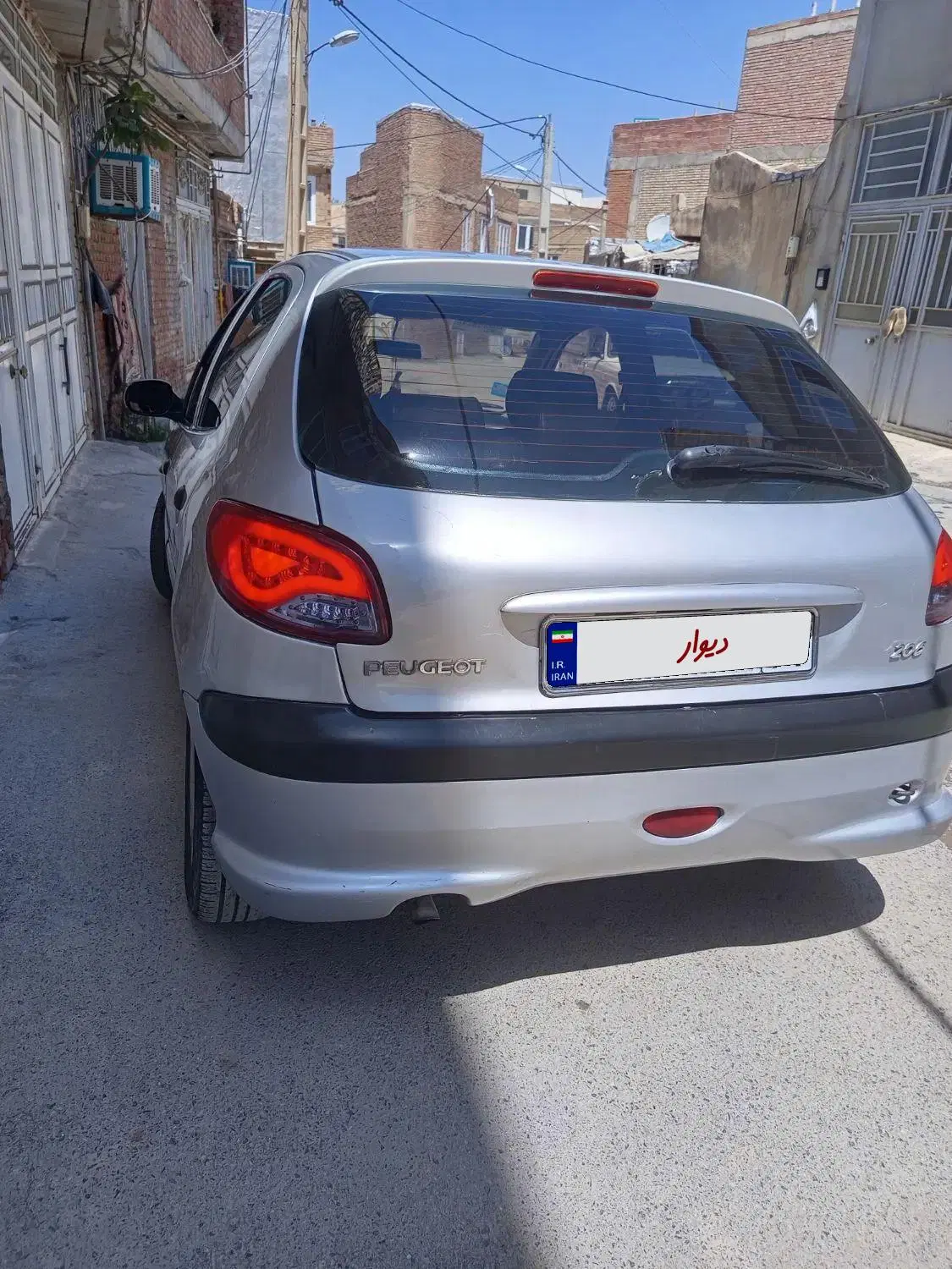 206 تیپ ۲|خودرو سواری و وانت|مهاباد (آذربایجان غربی), |دیوار