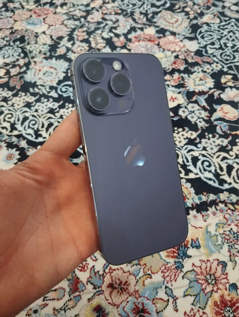 iphone 14pro 2sim 100%|موبایل|بانه, |دیوار