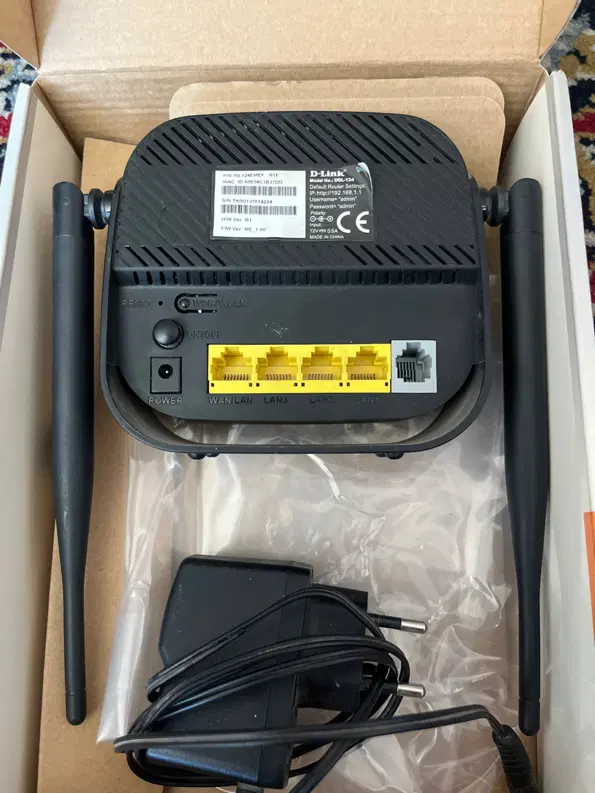 مودم D-link Dsl-124|مودم و تجهیزات شبکه|کرمان, |دیوار
