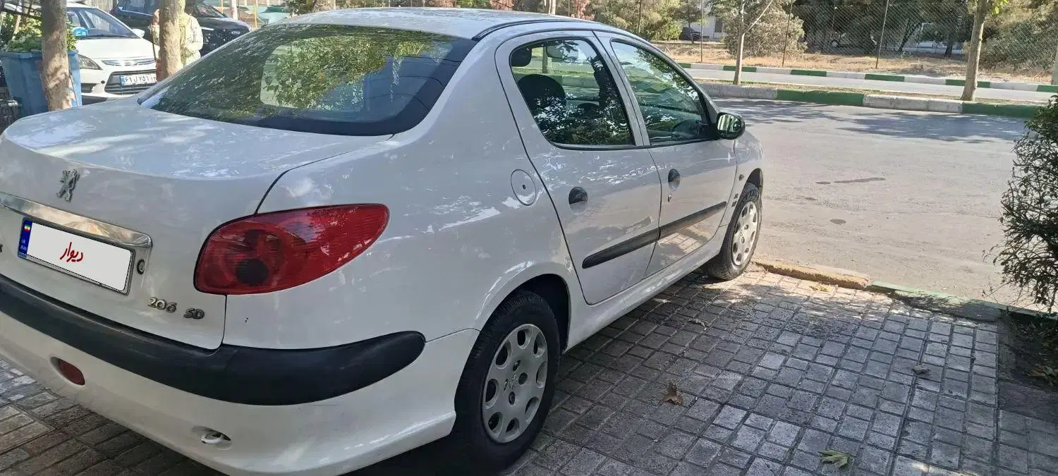 پژو 206 SD V20|خودرو سواری و وانت|مشهد, امام خمینی|دیوار