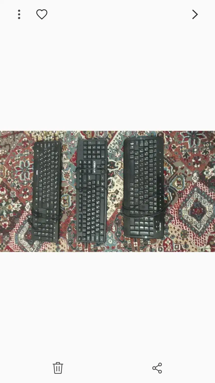 کیبورد|قطعات و لوازم جانبی رایانه|امیدیه, |دیوار