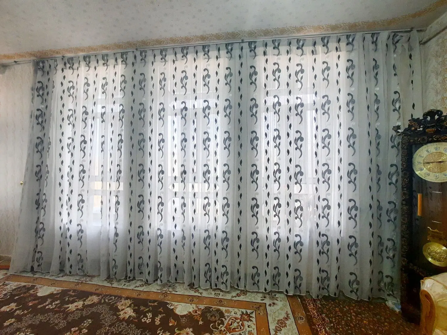 پرده|پرده، رانر، رومیزی|زرنه, |دیوار