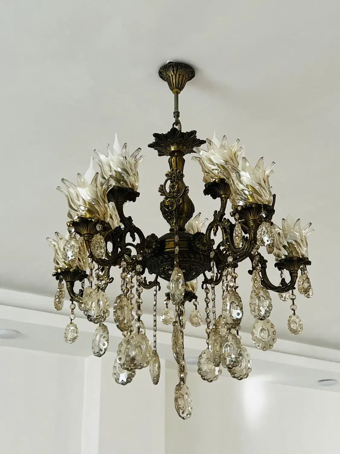 لوستر|لوستر و چراغ آویز|رشت, حومه رشت|دیوار