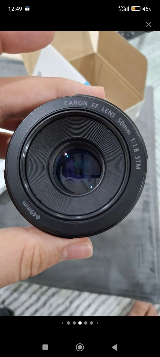 لنز 50mm F1.8|دوربین عکاسی و فیلم‌برداری|اصفهان, سروستان|دیوار