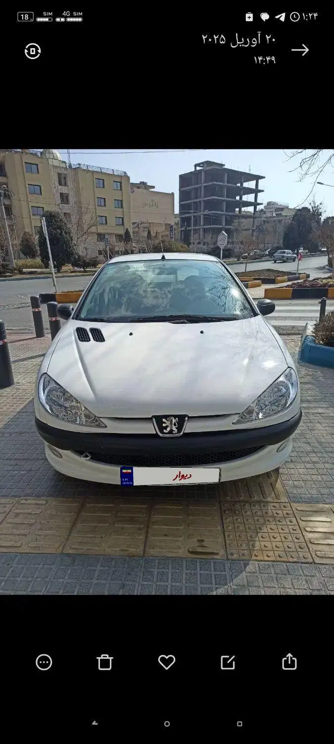 206مدل 1401 tu3|خودرو سواری و وانت|اصفهان, مفتح|دیوار