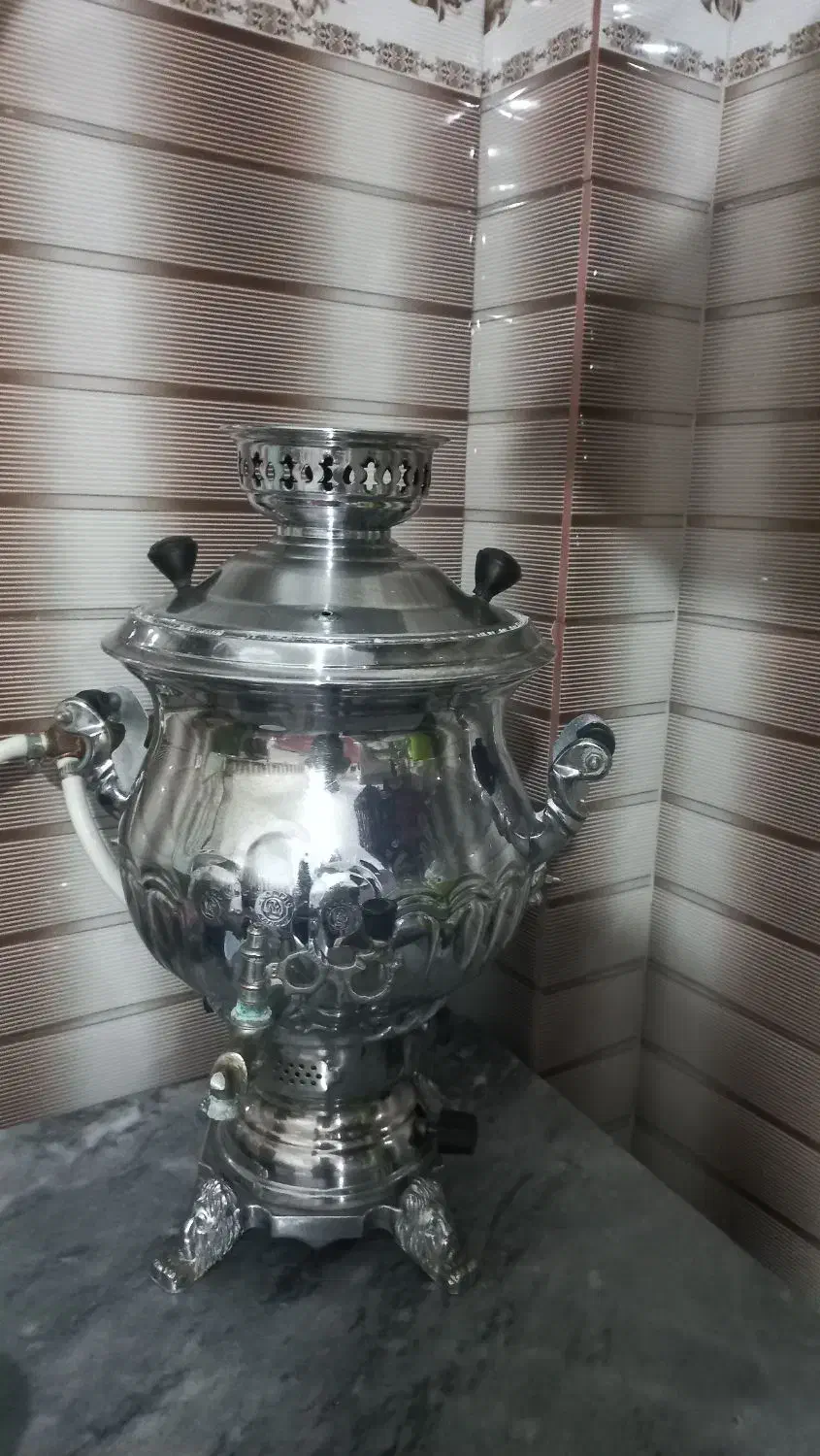 سماور|سماور، چای‌ساز، قهوه‌ساز|عجب شیر, |دیوار