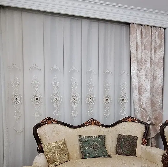 پرده|پرده، رانر، رومیزی|مشهد, کلاهدوز|دیوار