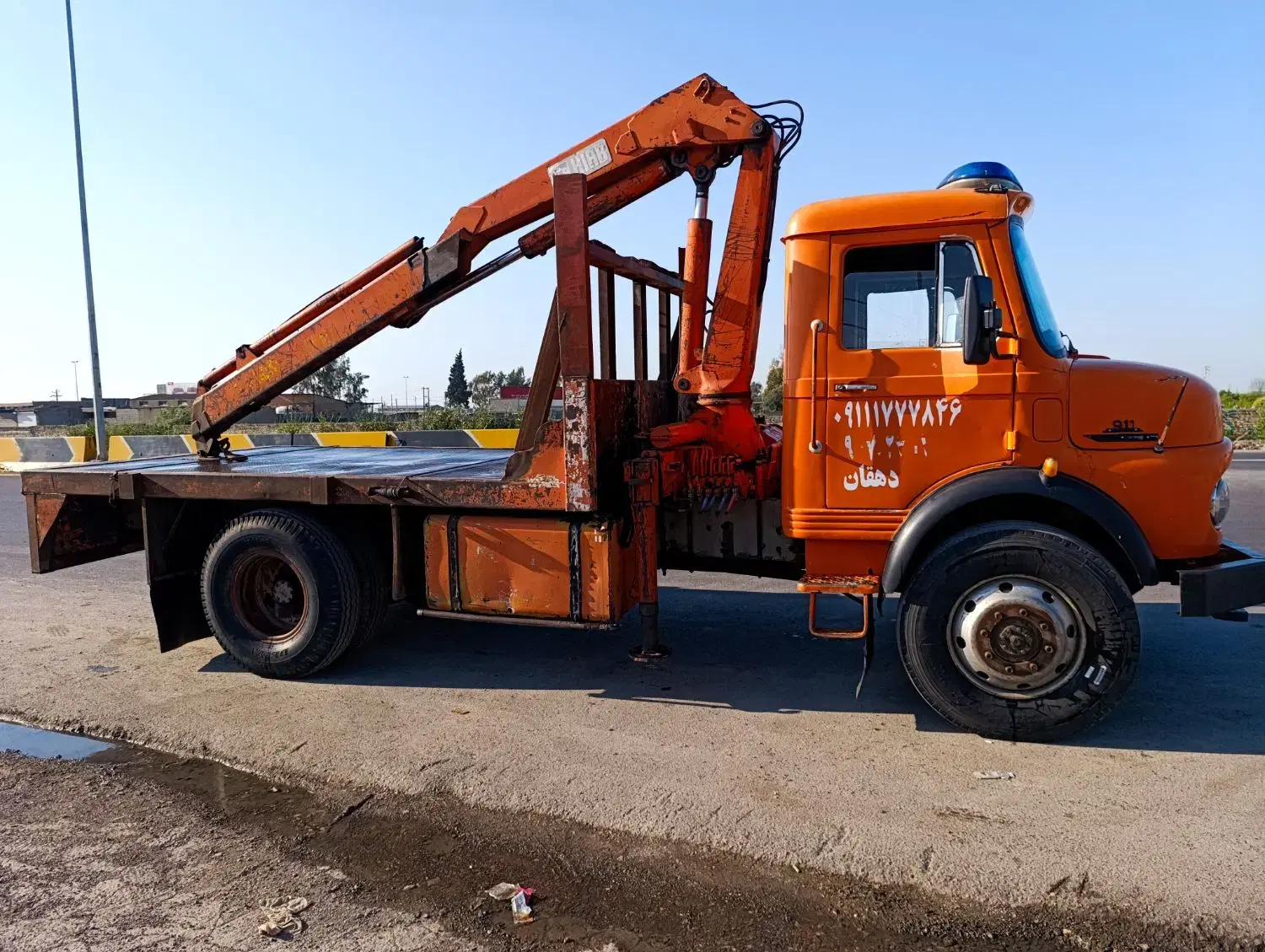 جرثقیل 911 اشمیتز|خودرو سنگین|گرگان, |دیوار