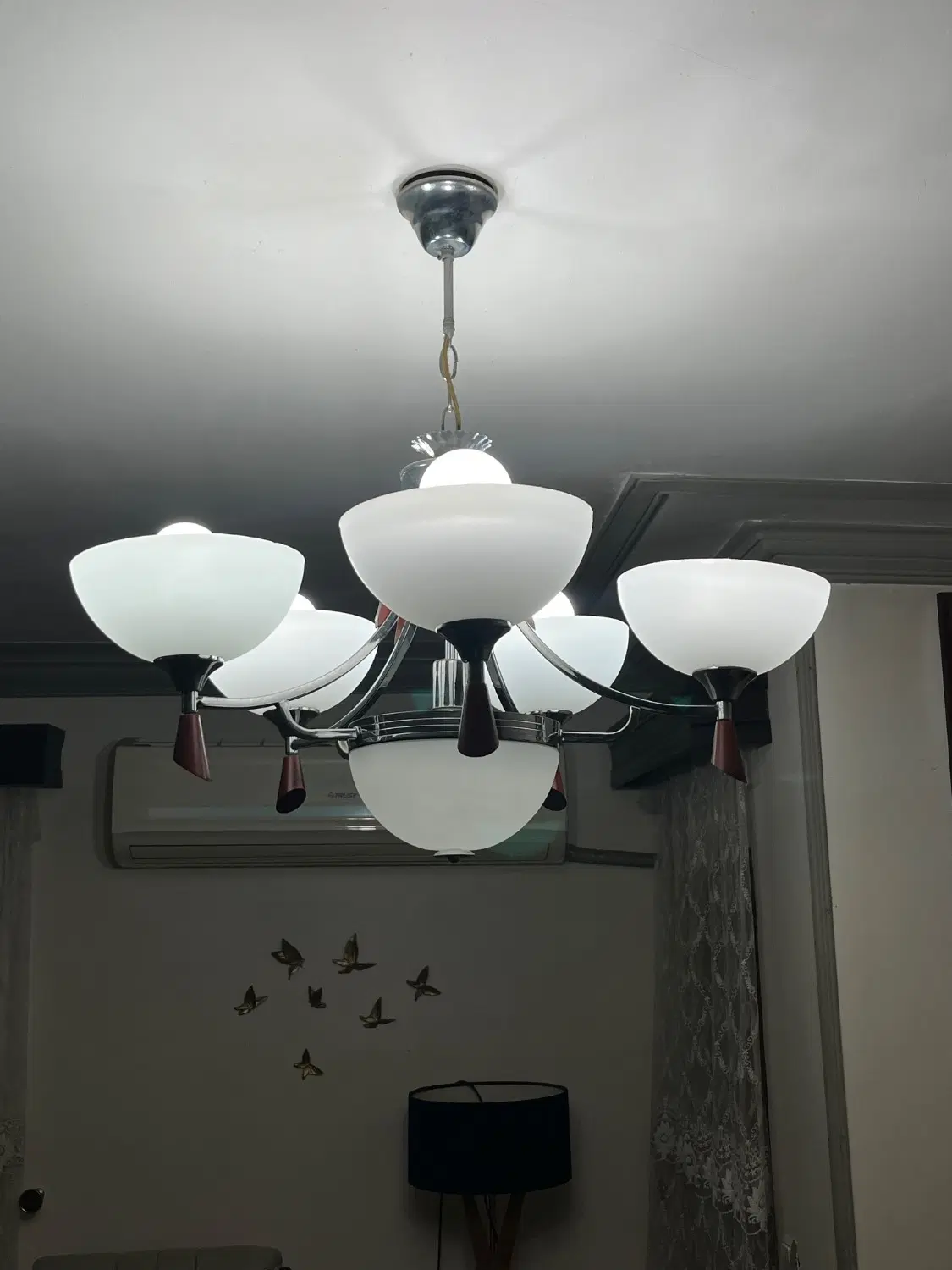 لوستر|لوستر و چراغ آویز|گرگان, |دیوار