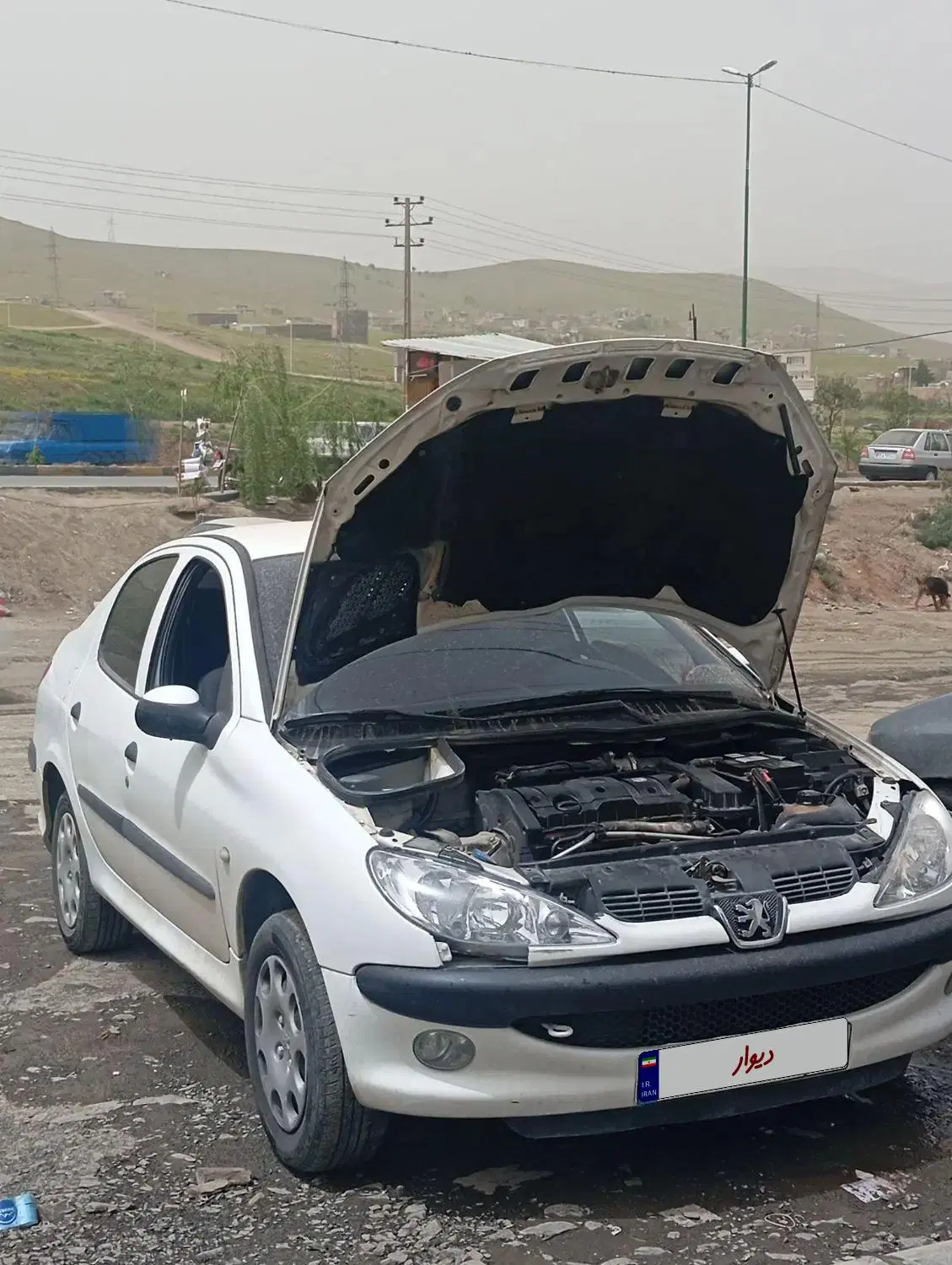 206v8|خودرو سواری و وانت|سنندج, |دیوار