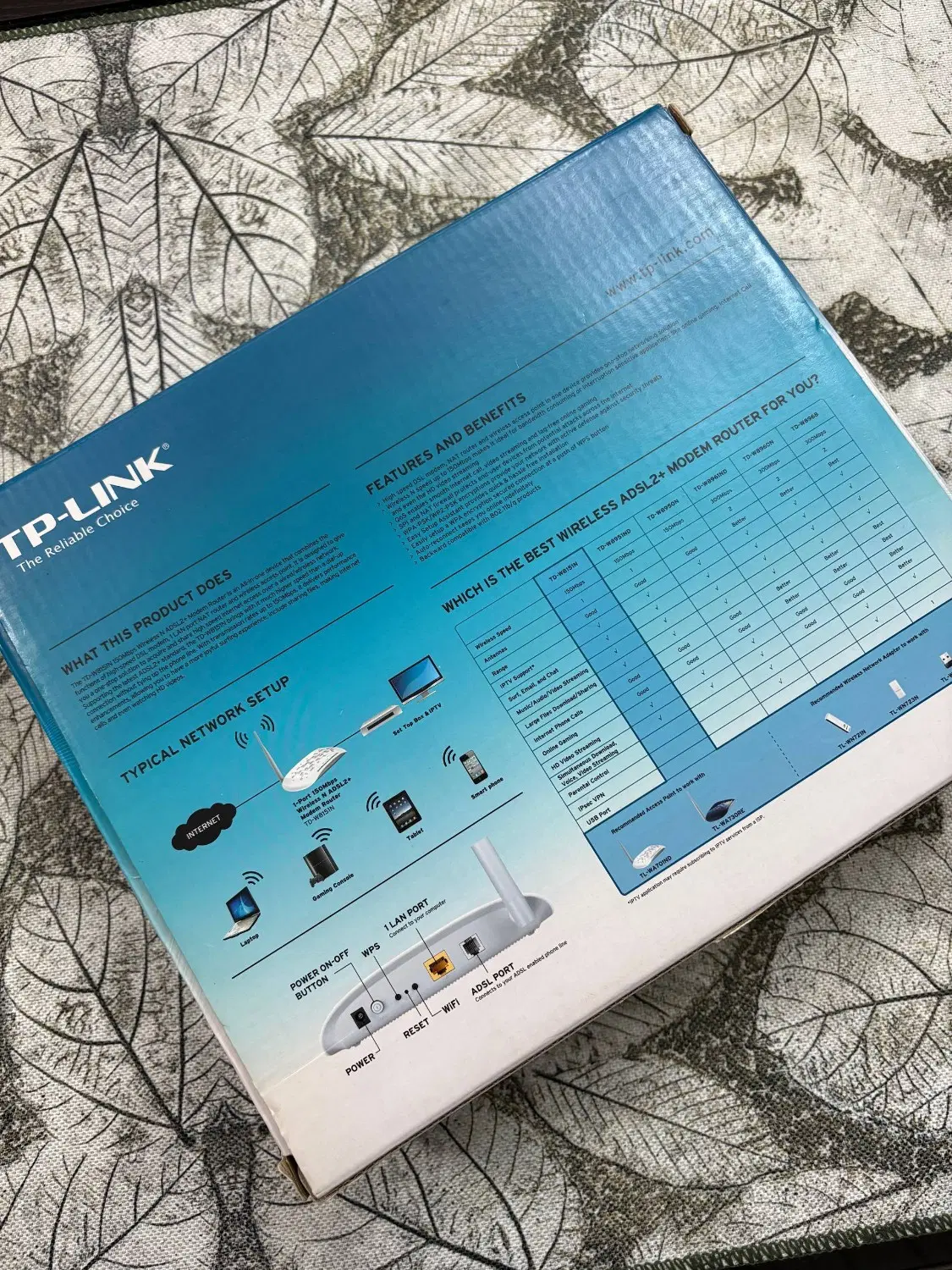 مودم ADSL TP-LINK|مودم و تجهیزات شبکه|بجنورد, |دیوار