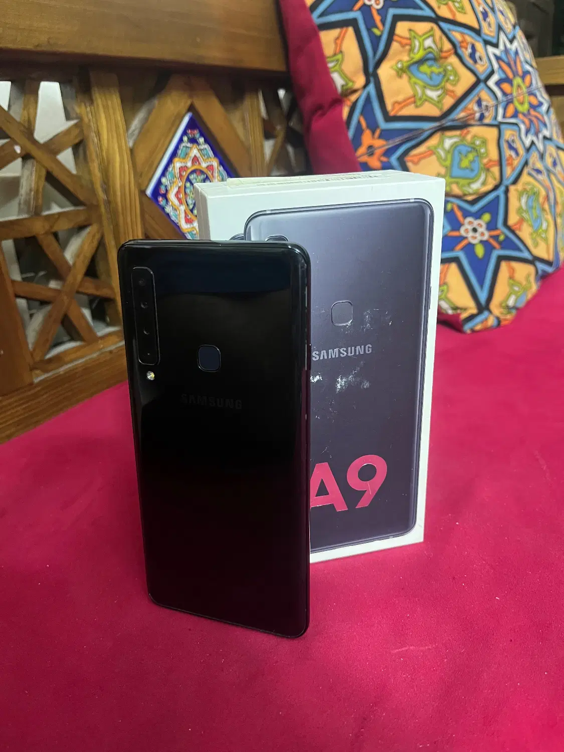 A9 2018 مشکی|موبایل|کرمان, |دیوار