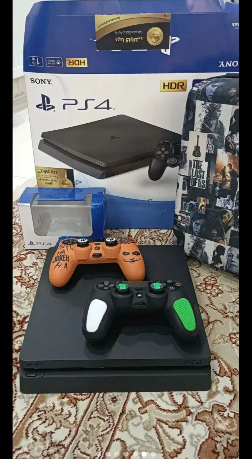 PS4 slim 1 T|کنسول، بازی ویدئویی و آنلاین|مشهد, طلاب|دیوار