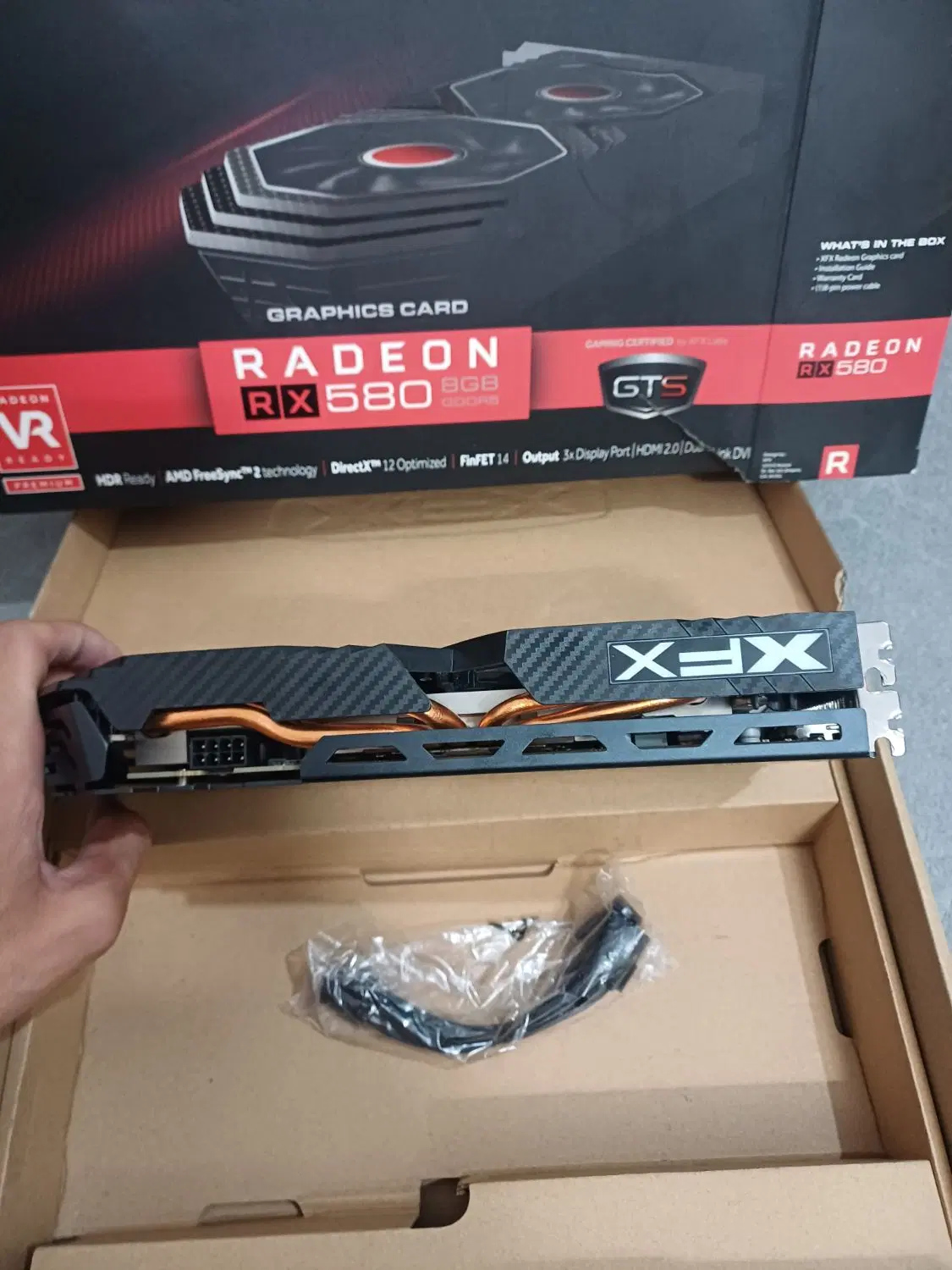 Rx 580 xfx 8g|قطعات و لوازم جانبی رایانه|تهران, یافت آباد جنوبی|دیوار