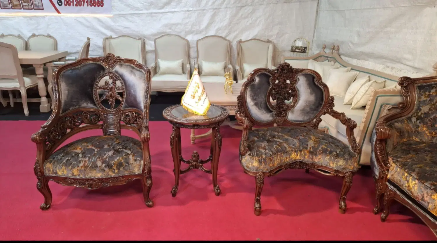 مبلمان جدید کلاسیک وسلطنتی نیوجرسی2225|مبلمان خانگی و میز عسلی|چهاردانگه (تهران), |دیوار