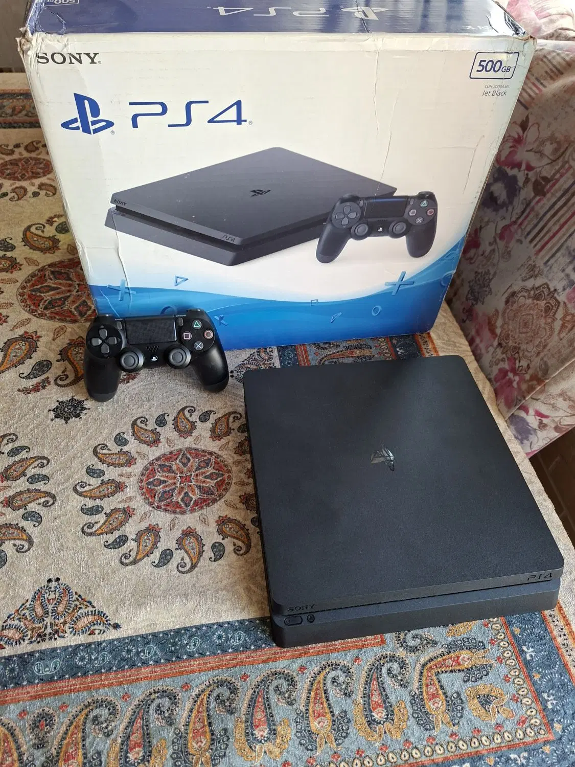 ps4 slim 500|کنسول، بازی ویدئویی و آنلاین|تهران, زرگنده|دیوار