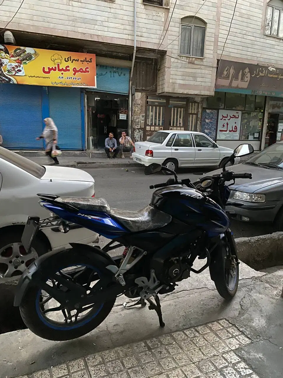 ns 150|موتورسیکلت|قدس, شهر‌قدس|دیوار