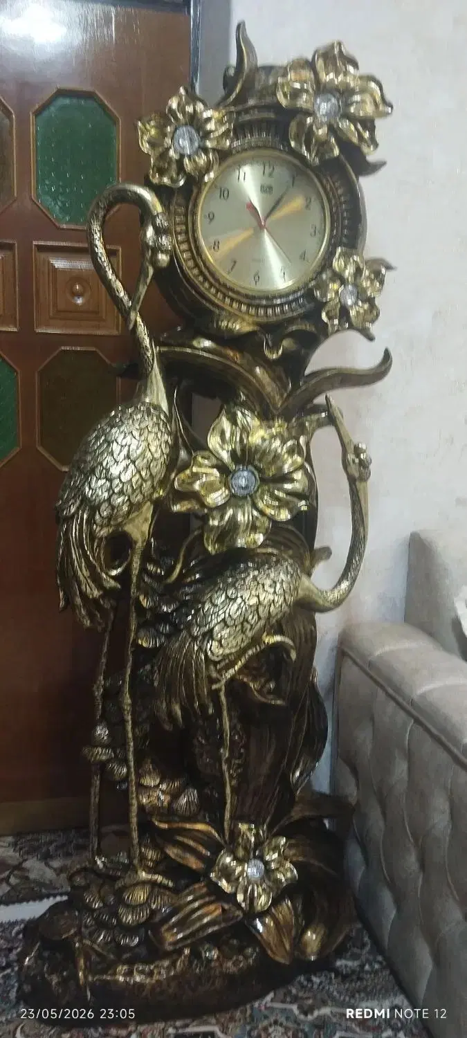ساعت|ساعت دیواری و تزئینی|شوش, |دیوار