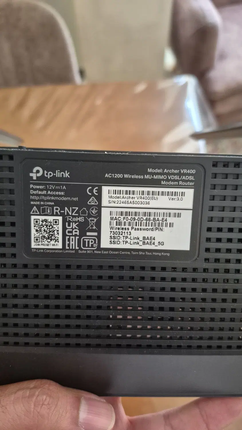 مودم ADSL Tp-link vr400|مودم و تجهیزات شبکه|شیراز, زرهی|دیوار