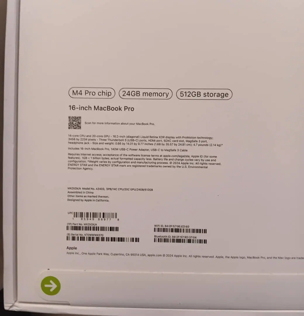 MAC BOOK PRO 2025|رایانه همراه|تهران, اباذر|دیوار