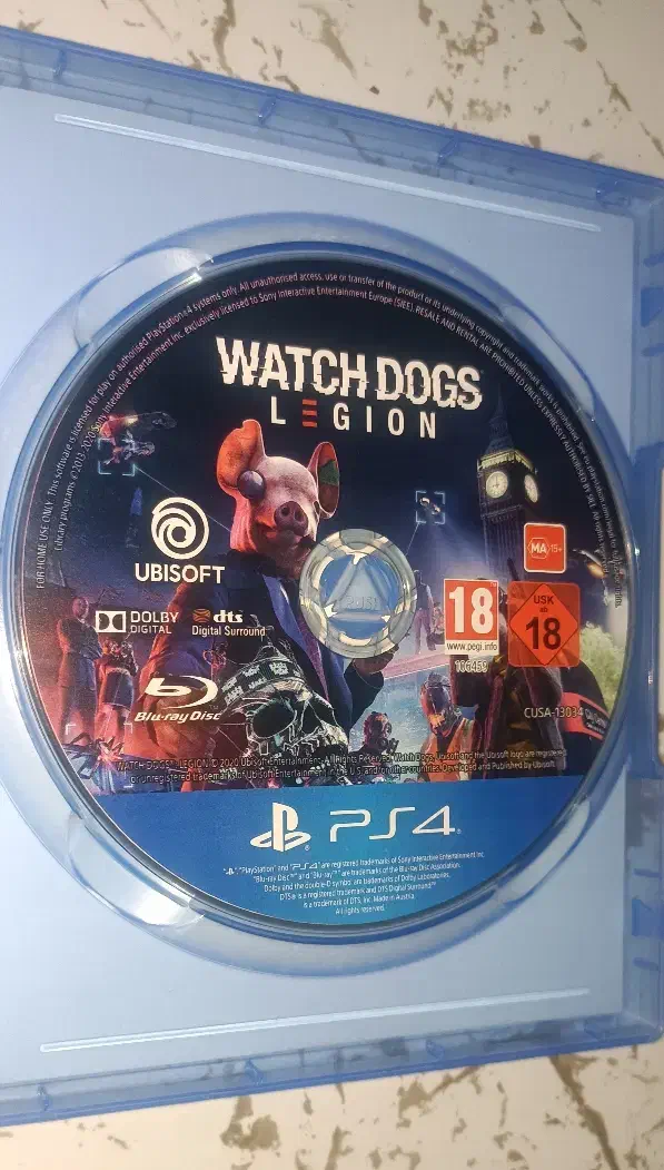 دیسک watch dogs legion|کنسول، بازی ویدئویی و آنلاین|تبریز, |دیوار