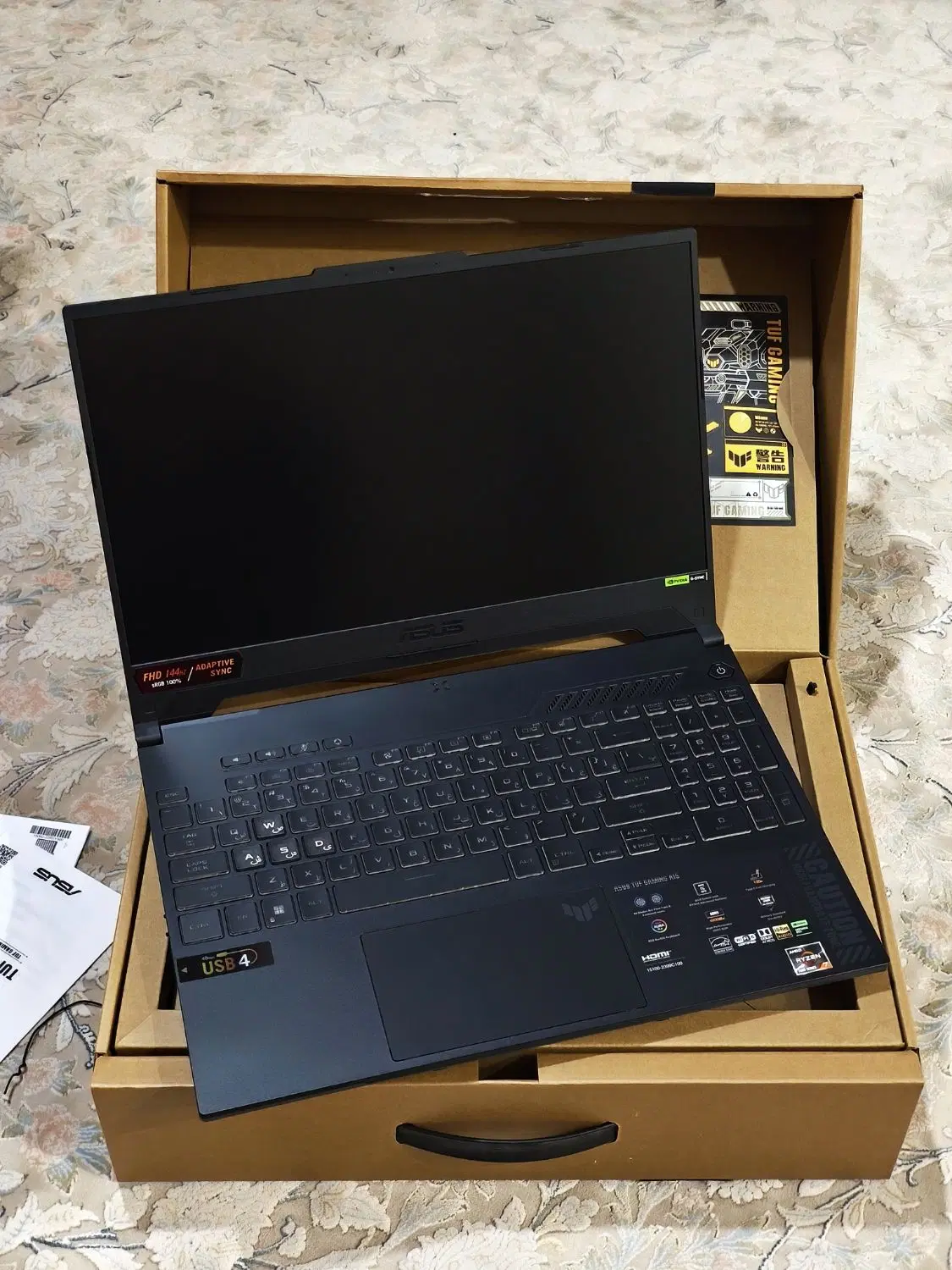 Asus Tuf FA507nv|رایانه همراه|تهران, امیریه|دیوار