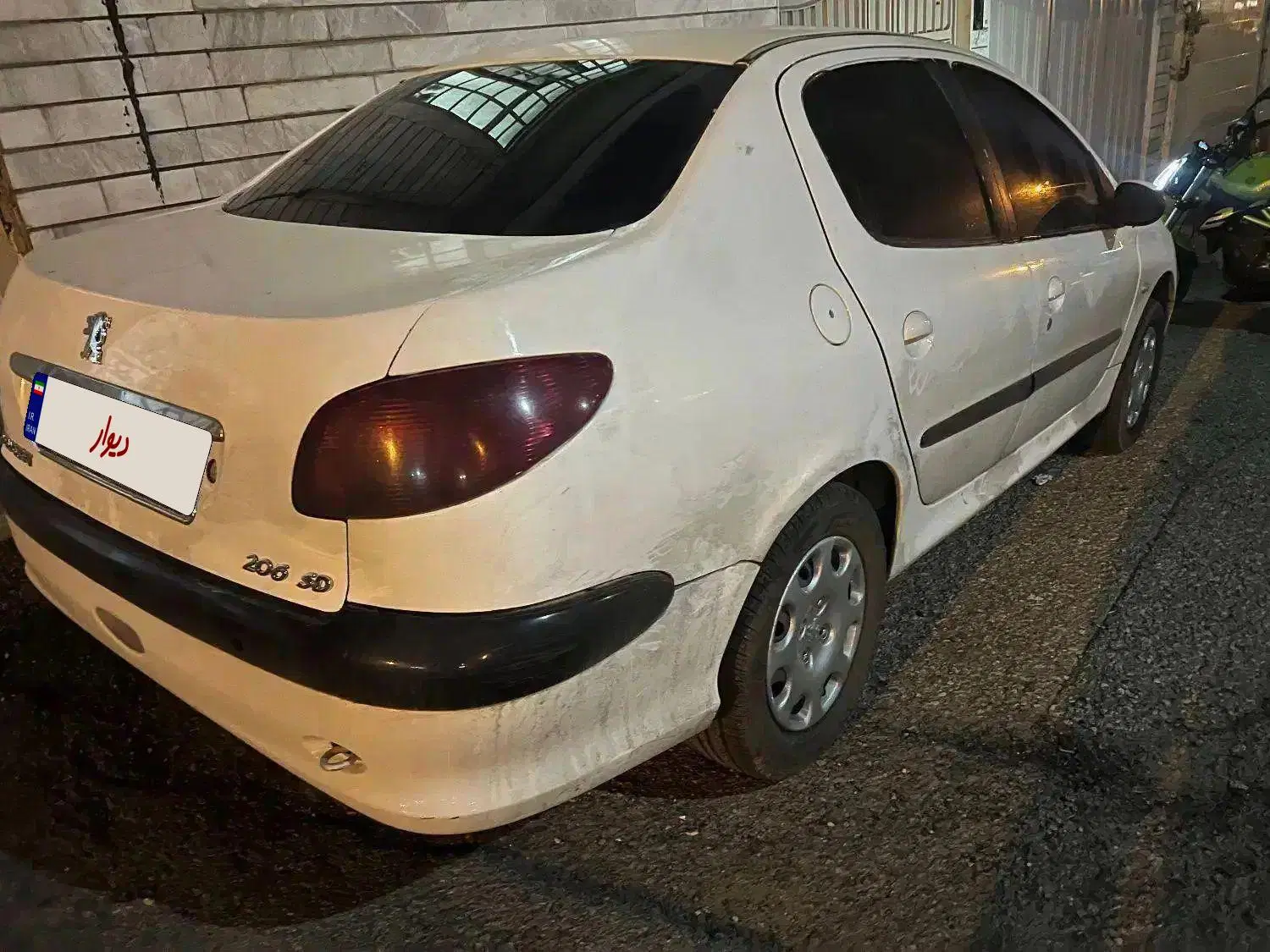206 TU5 sd V8|خودرو سواری و وانت|تهران, هفت حوض|دیوار